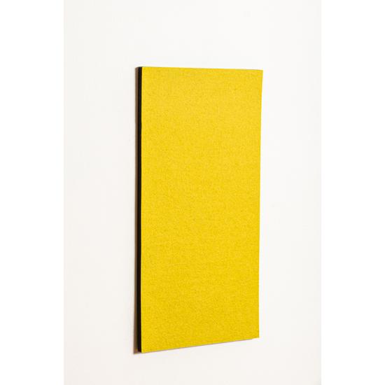 Noizero wall, akusztikus hangelnyelő falpanel téglalap,citrom 40x80x2cm