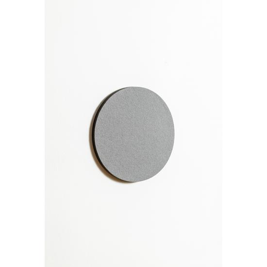 Noizero wall, akusztikus hangelnyelő falpanel kör, világosszürke 40cm átm x 2-3cm