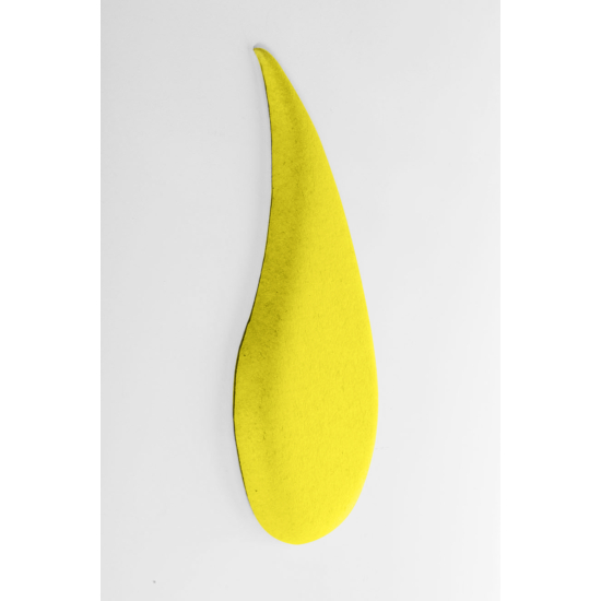 Noizero shape akusztikus falpanel csepp, citrom 400x40mm