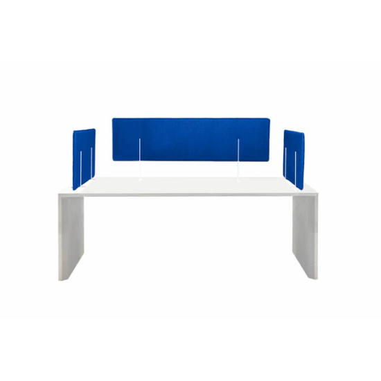 Noizero desk asztai akusztikus irodai panel szett kék 1db 1200x400mm 2db 400x400mm