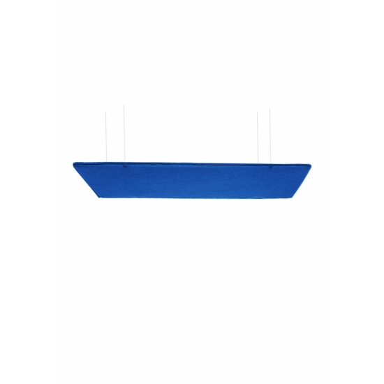 Noizero hanging akusztikus mennyezeti vízszintes panel, téglalap kék 800x400mm 