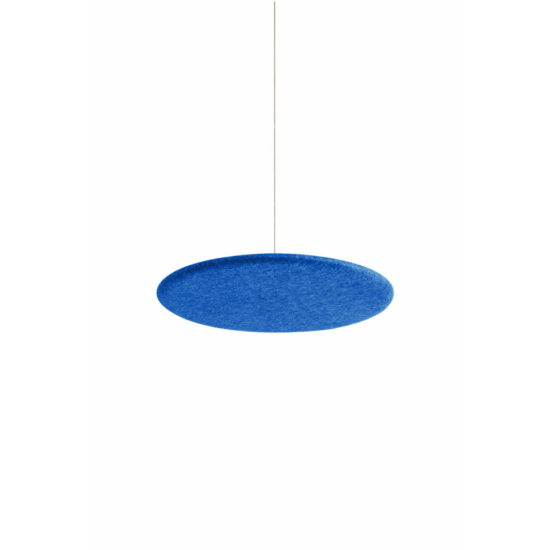 Noizero hanging akusztikus mennyezeti panel, kör kék 400mm átmérő