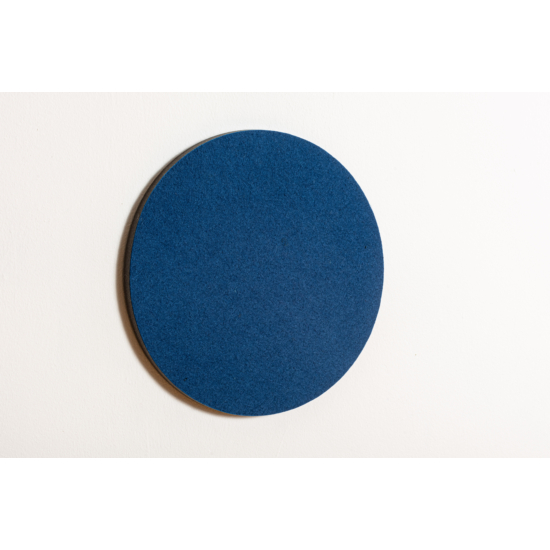 Noizero wall, akusztikus hangelnyelő falpanel kör, kék 40cm átm x 2cm