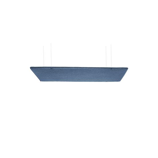 Noizero hanging akusztikus mennyezeti vízszintes panel, téglalap szürke 800x400mm 