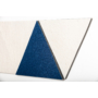 Kép 4/5 - Noizero wall felt, akusztikus hangelnyelő falpanel háromszög, kék 30x30x30cm