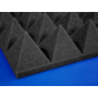 Kép 2/2 - hangszigetelő szivacs piramis szürke 100x100x8cm